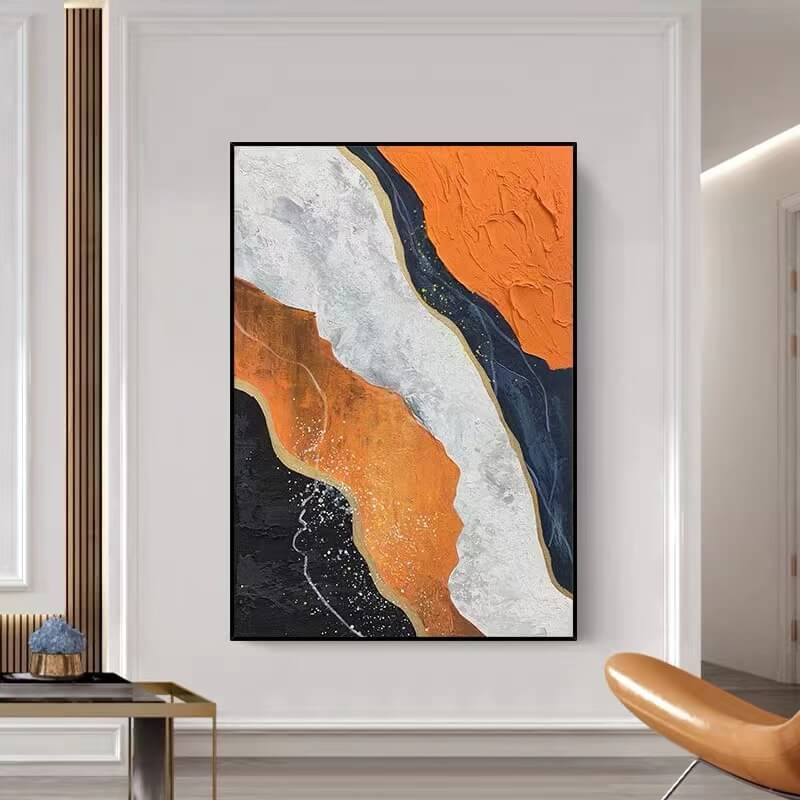 Abstract Canvas Oil Painting Wall Art Decor #ABS1527