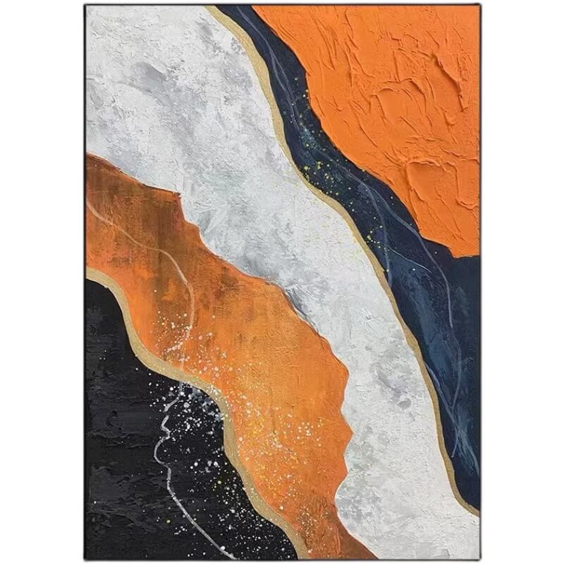 Abstract Canvas Oil Painting Wall Art Decor #ABS1527