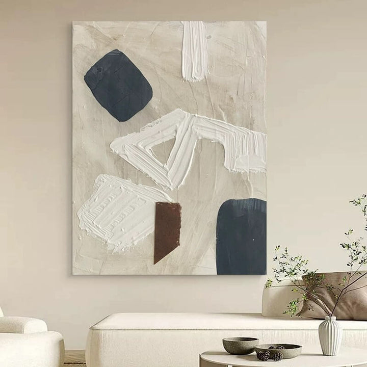 Abstract Canvas Oil Painting Wall Art Decor #ABS1528