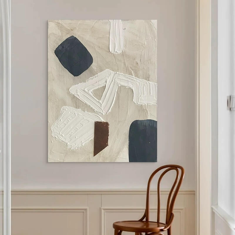 Abstract Canvas Oil Painting Wall Art Decor #ABS1528