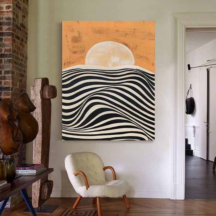 Abstract Canvas Oil Painting Wall Art Decor #ABS1529