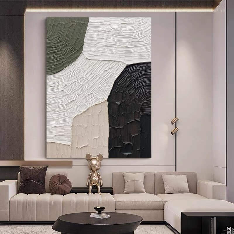 Abstract Canvas Oil Painting Wall Art Decor #ABS1531