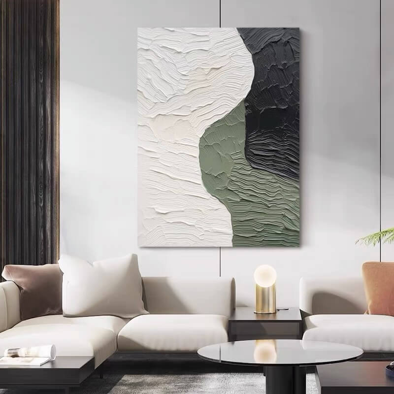 Abstract Canvas Oil Painting Wall Art Decor #ABS1531