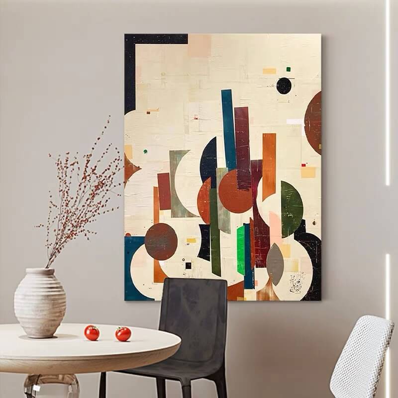 Abstract Canvas Oil Painting Wall Art Decor #ABS1532