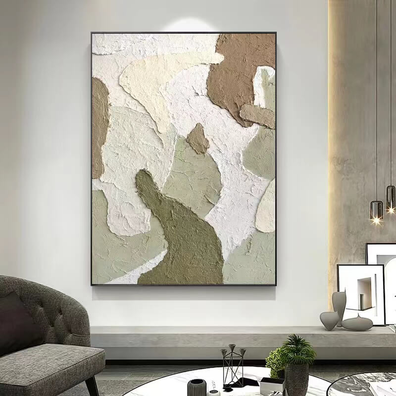 Abstract Canvas Oil Painting Wall Art Decor #ABS1535