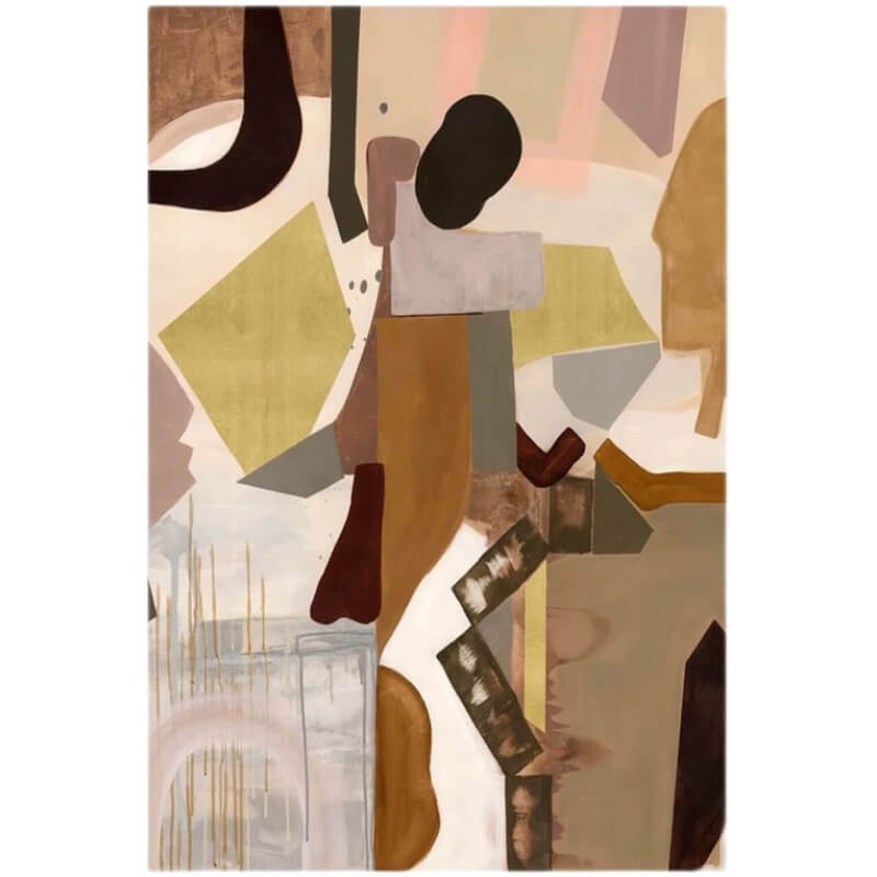 Abstract Canvas Oil Painting Wall Art Decor #ABS1537