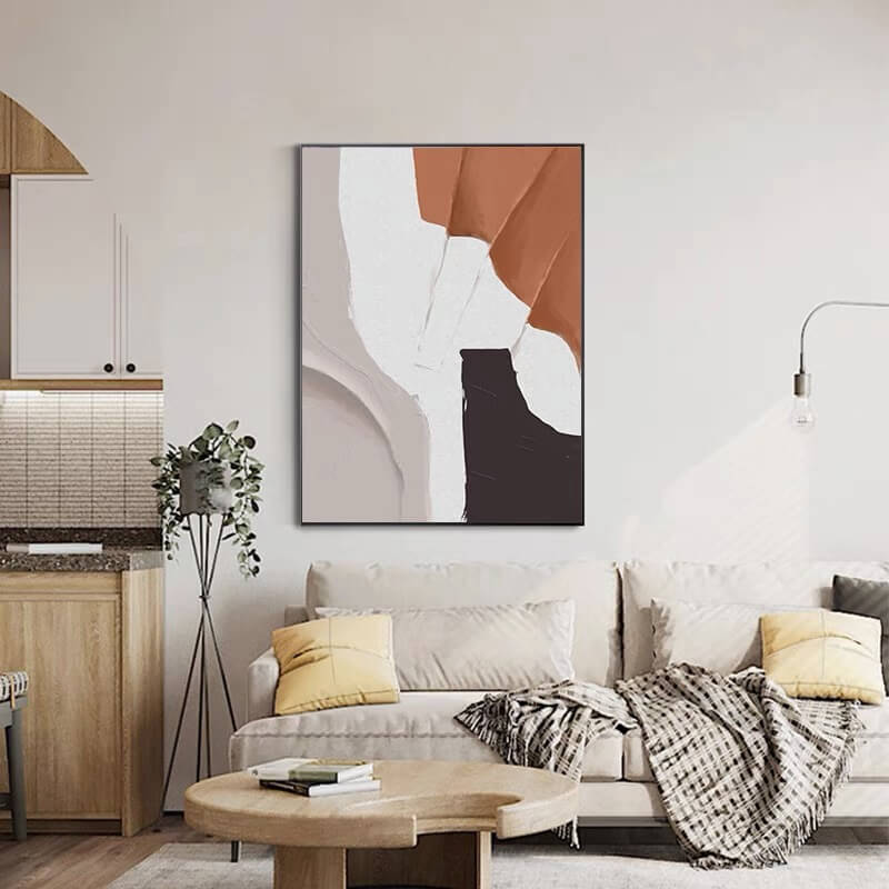 Abstract Canvas Oil Painting Wall Art Decor #ABS1539