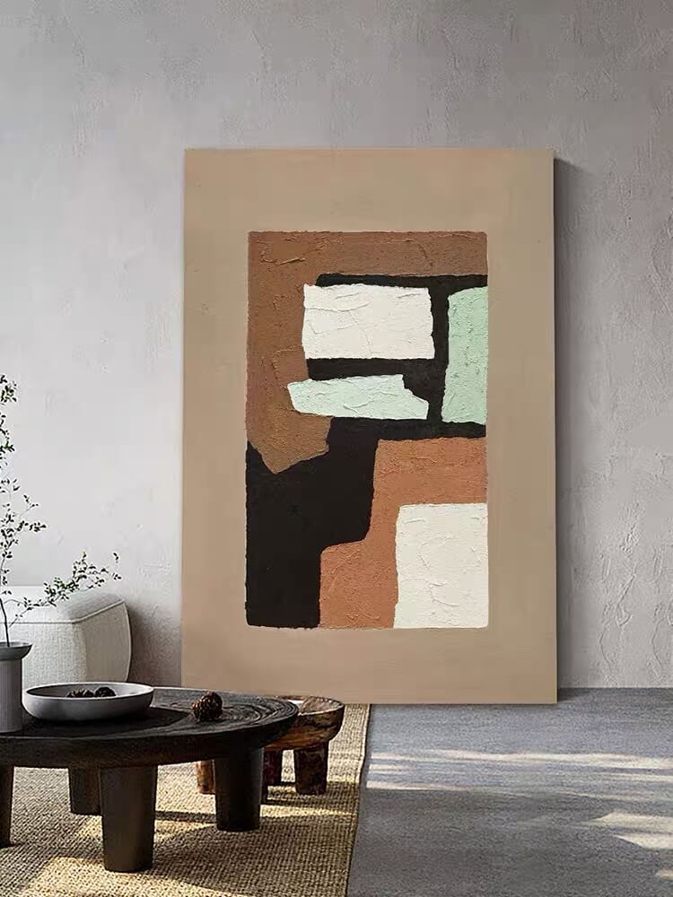 Abstract Canvas Oil Painting Wall Art Decor #ABS1541