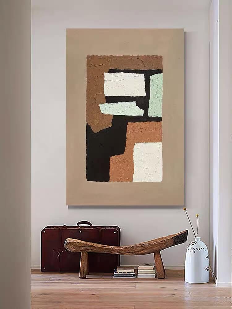 Abstract Canvas Oil Painting Wall Art Decor #ABS1541