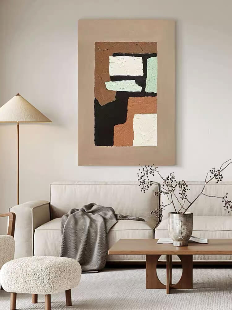 Abstract Canvas Oil Painting Wall Art Decor #ABS1541