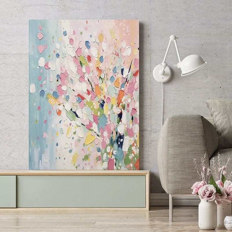 Abstract Canvas Oil Painting Wall Art Decor #ABS1545