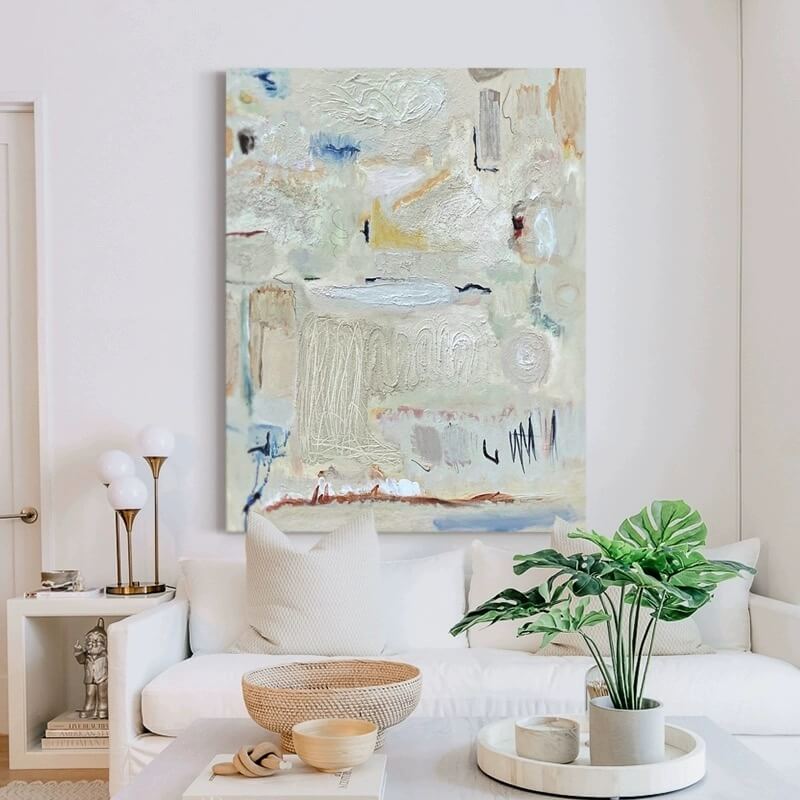 Abstract Canvas Oil Painting Wall Art Decor #ABS1546