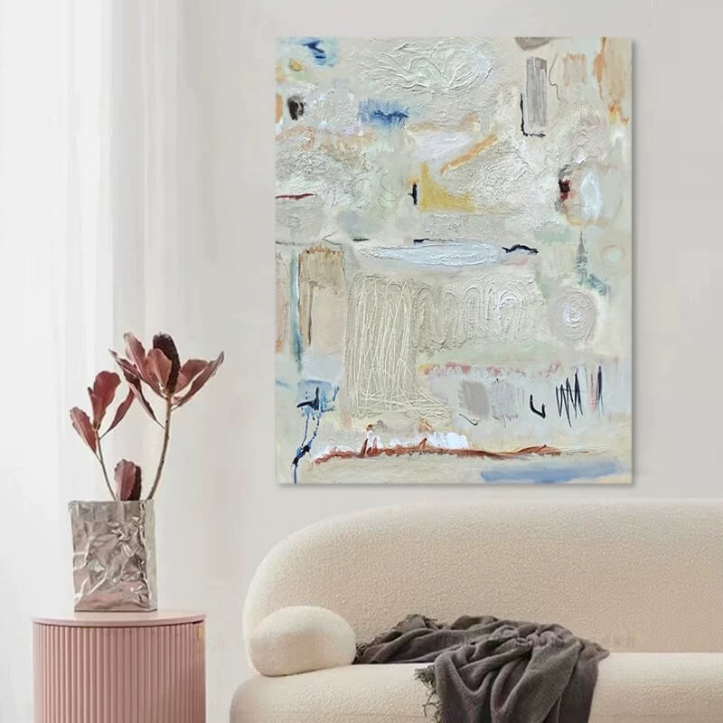 Abstract Canvas Oil Painting Wall Art Decor #ABS1546