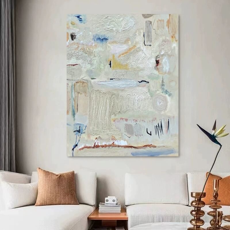 Abstract Canvas Oil Painting Wall Art Decor #ABS1546