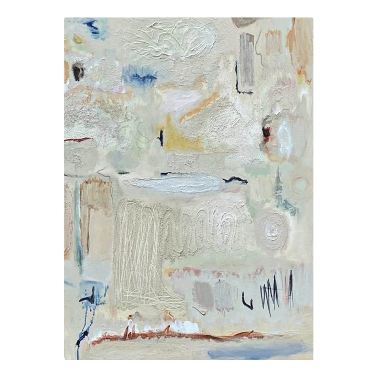 Abstract Canvas Oil Painting Wall Art Decor #ABS1546