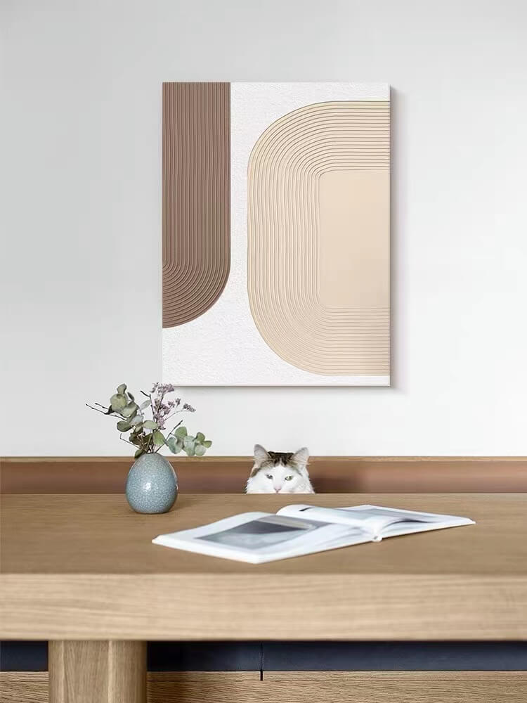 Abstract Canvas Oil Painting Wall Art Decor #ABS1547