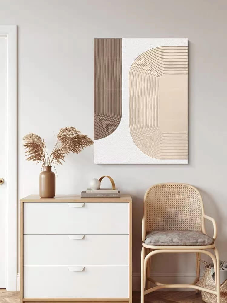 Abstract Canvas Oil Painting Wall Art Decor #ABS1547