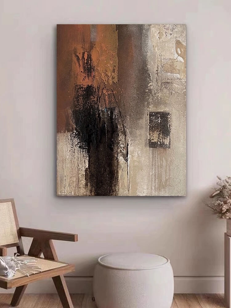 Abstract Canvas Oil Painting Wall Art Decor #ABS1548