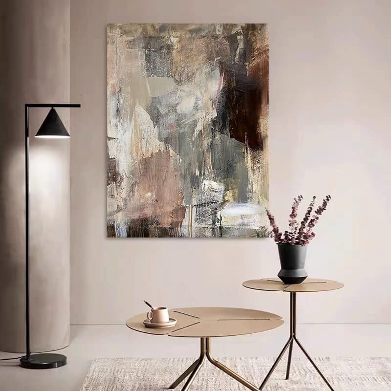 Abstract Canvas Oil Painting Wall Art Decor #ABS1549