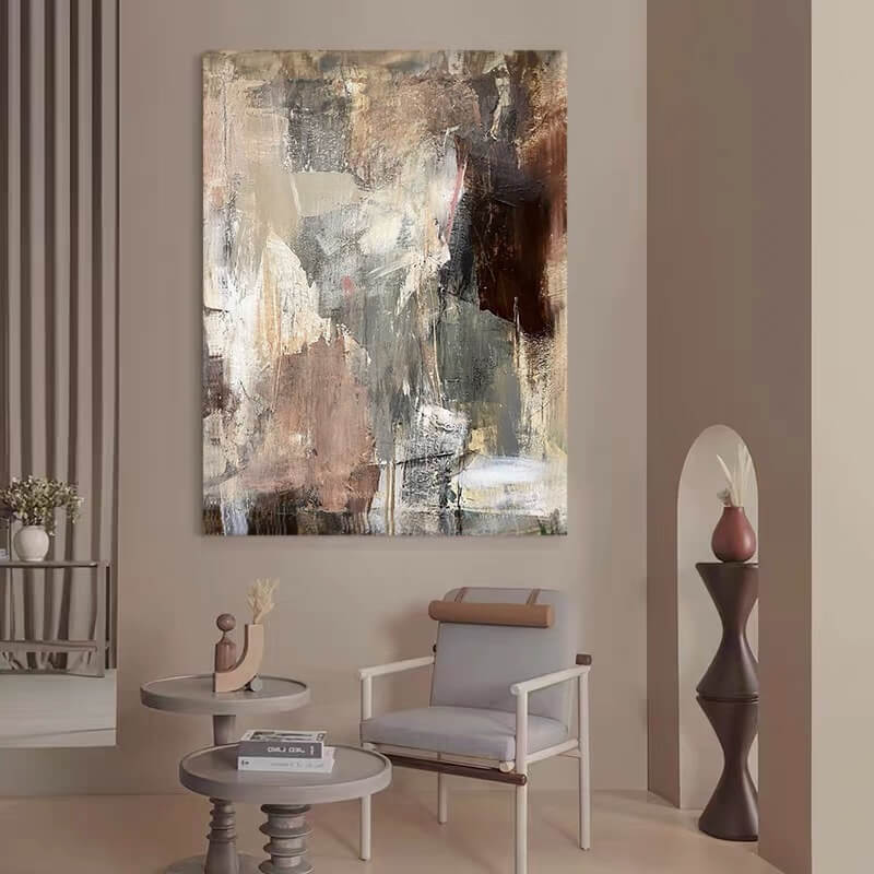 Abstract Canvas Oil Painting Wall Art Decor #ABS1549