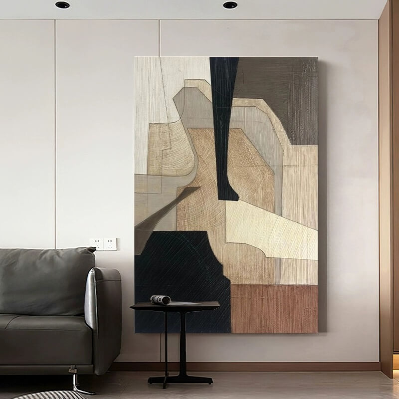 Abstract Canvas Oil Painting Wall Art Decor #ABS1550