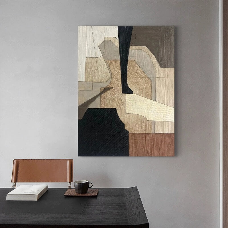 Abstract Canvas Oil Painting Wall Art Decor #ABS1550