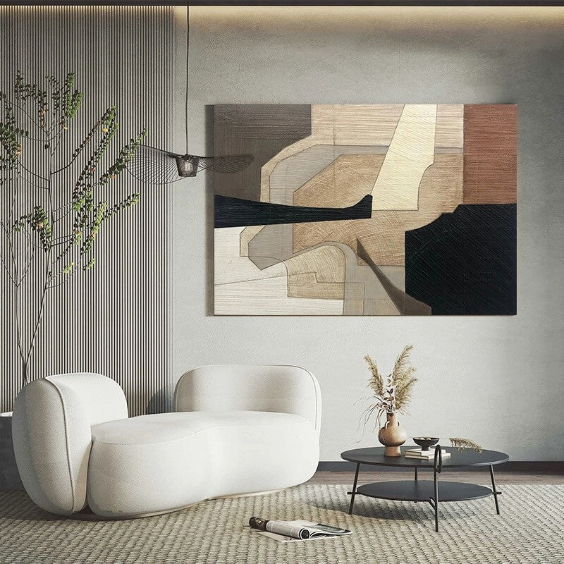 Abstract Canvas Oil Painting Wall Art Decor #ABS1550