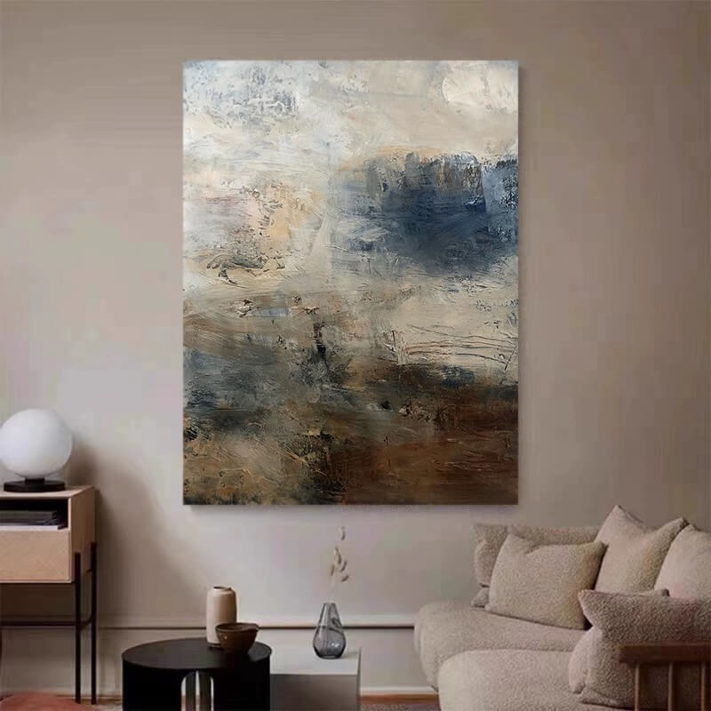 Abstract Canvas Oil Painting Wall Art Decor #ABS1551