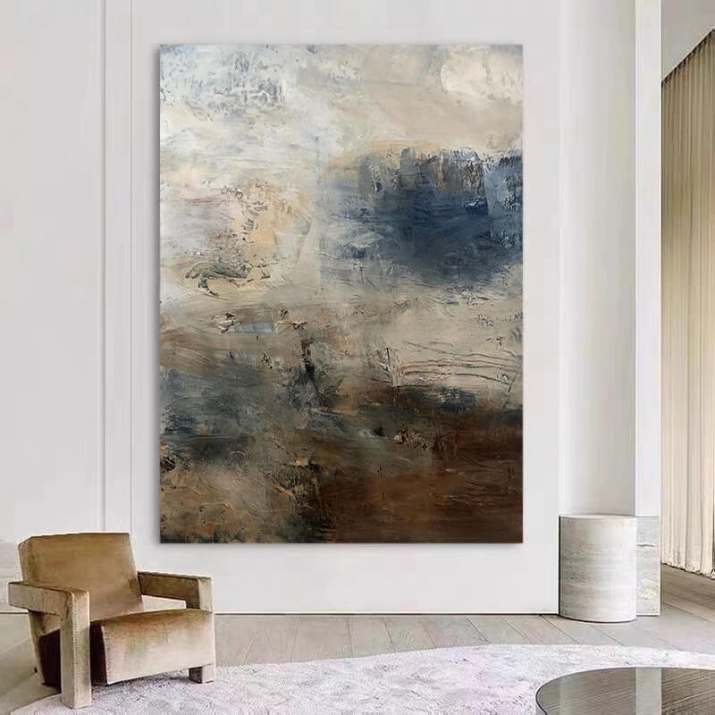 Abstract Canvas Oil Painting Wall Art Decor #ABS1551