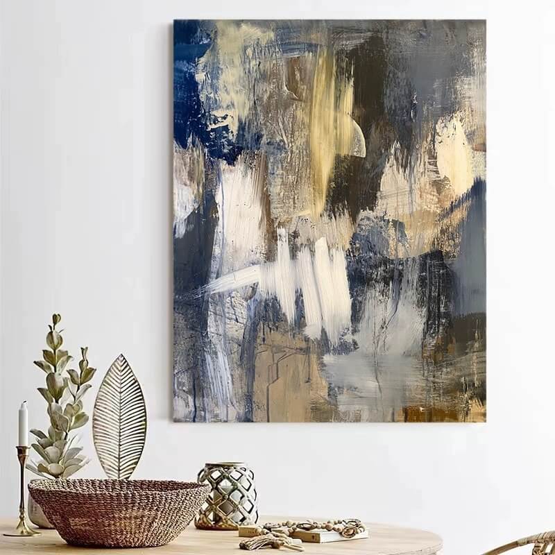 Abstract Canvas Oil Painting Wall Art Decor #ABS1553