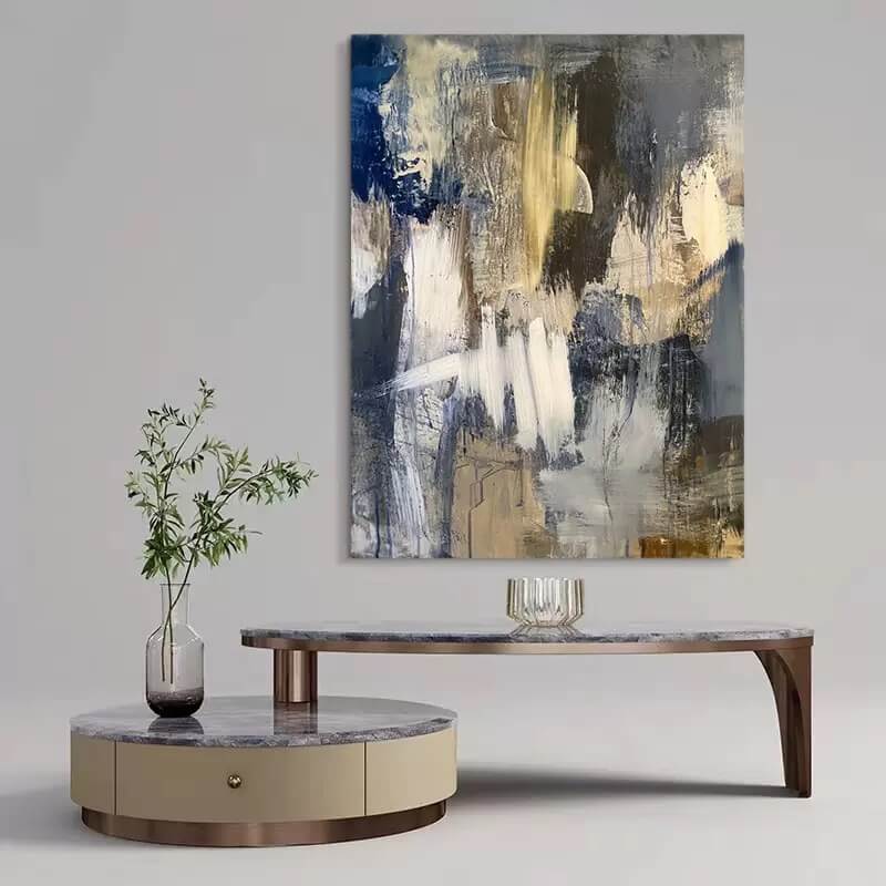 Abstract Canvas Oil Painting Wall Art Decor #ABS1553