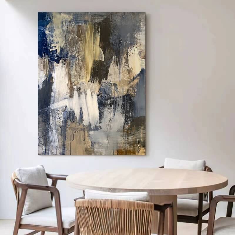 Abstract Canvas Oil Painting Wall Art Decor #ABS1553