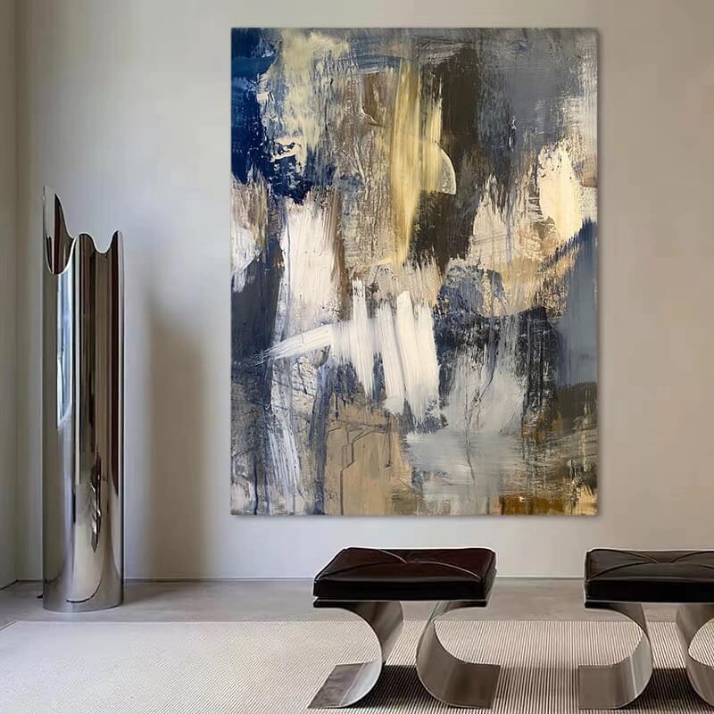 Abstract Canvas Oil Painting Wall Art Decor #ABS1553