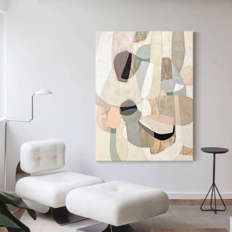 Abstract Canvas Oil Painting Wall Art Decor #ABS1555