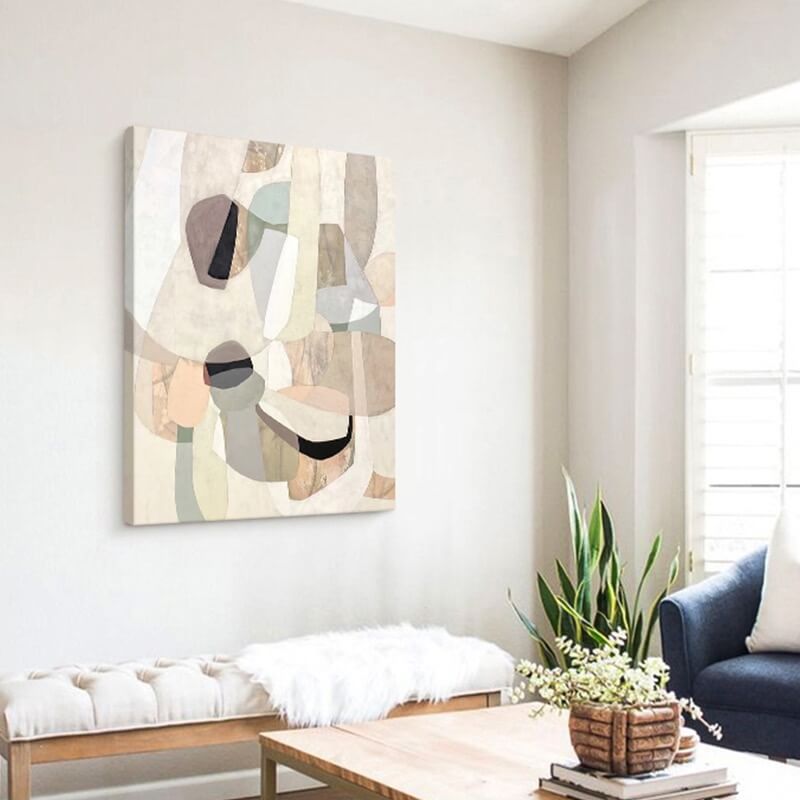 Abstract Canvas Oil Painting Wall Art Decor #ABS1555