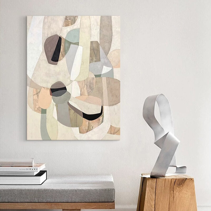 Abstract Canvas Oil Painting Wall Art Decor #ABS1555