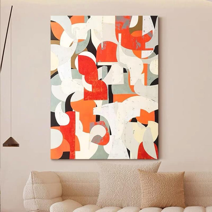 Abstract Canvas Oil Painting Wall Art Decor #ABS1559
