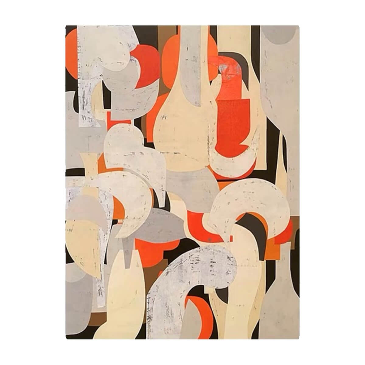 Abstract Canvas Oil Painting Wall Art Decor #ABS1559