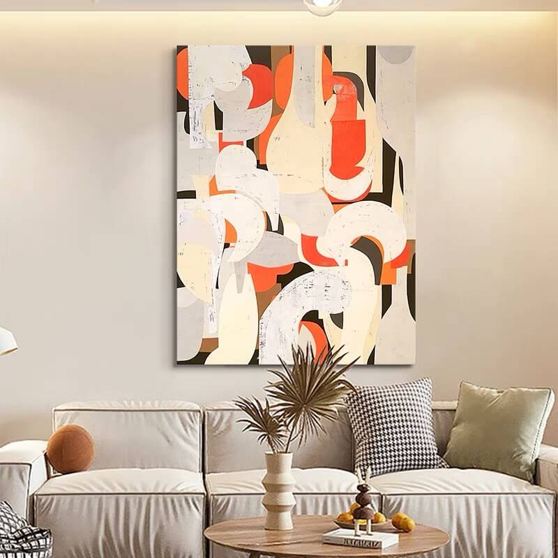 Abstract Canvas Oil Painting Wall Art Decor #ABS1559