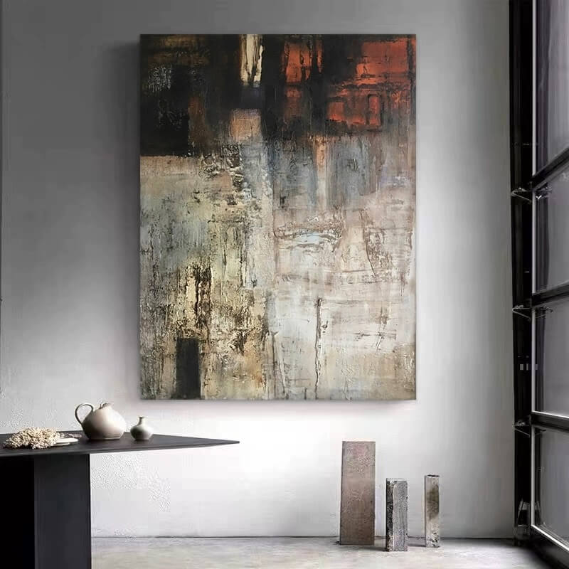 Abstract Canvas Oil Painting Wall Art Decor #ABS1560