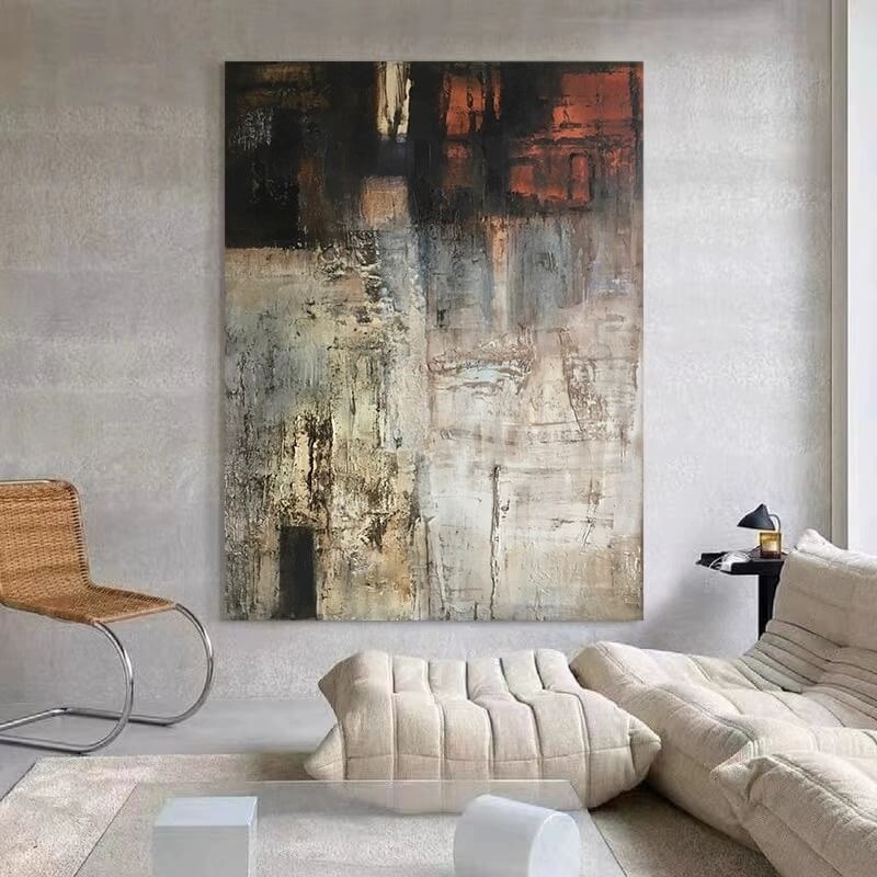 Abstract Canvas Oil Painting Wall Art Decor #ABS1560