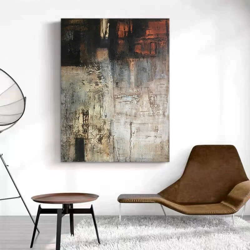 Abstract Canvas Oil Painting Wall Art Decor #ABS1560