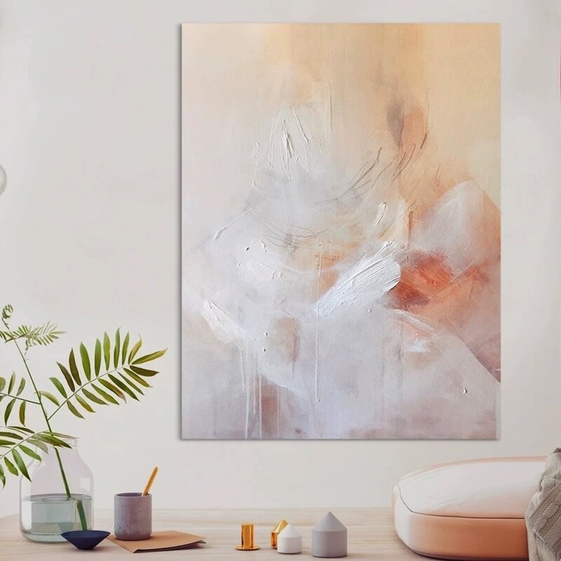 Abstract Canvas Oil Painting Wall Art Decor #ABS1564