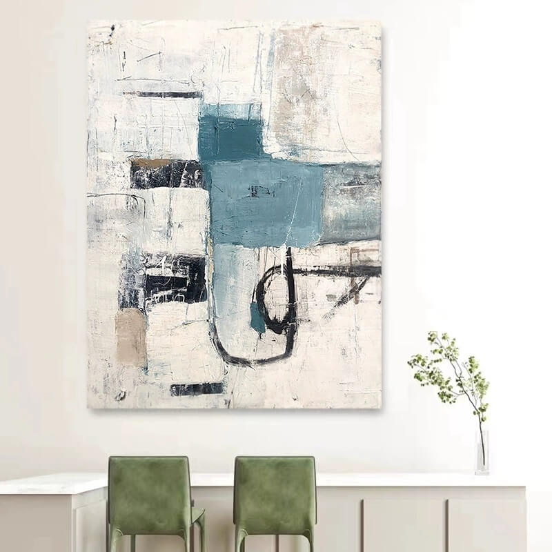 Abstract Canvas Oil Painting Wall Art Decor #ABS1566