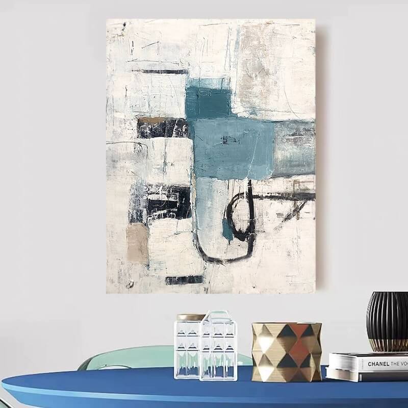 Abstract Canvas Oil Painting Wall Art Decor #ABS1566
