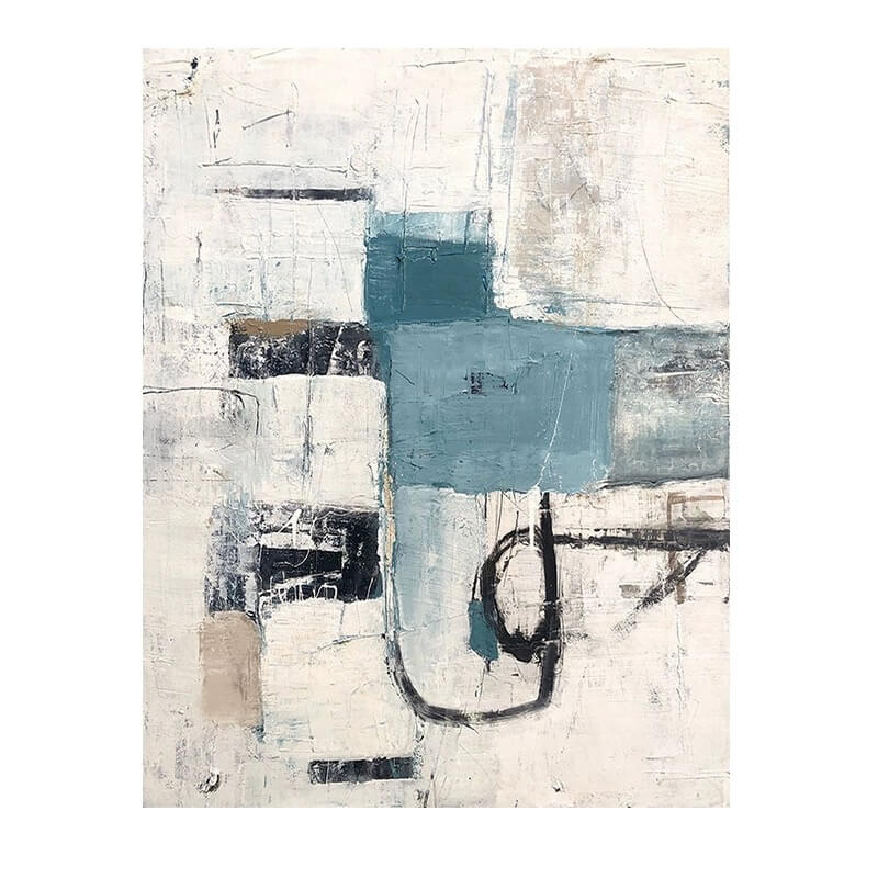 Abstract Canvas Oil Painting Wall Art Decor #ABS1566