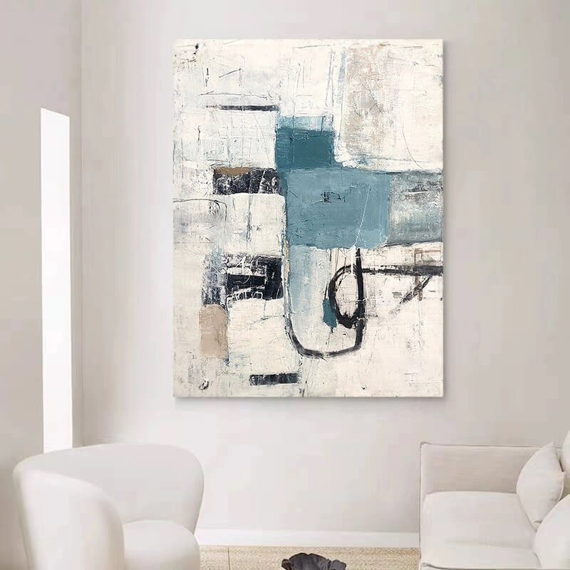 Abstract Canvas Oil Painting Wall Art Decor #ABS1566