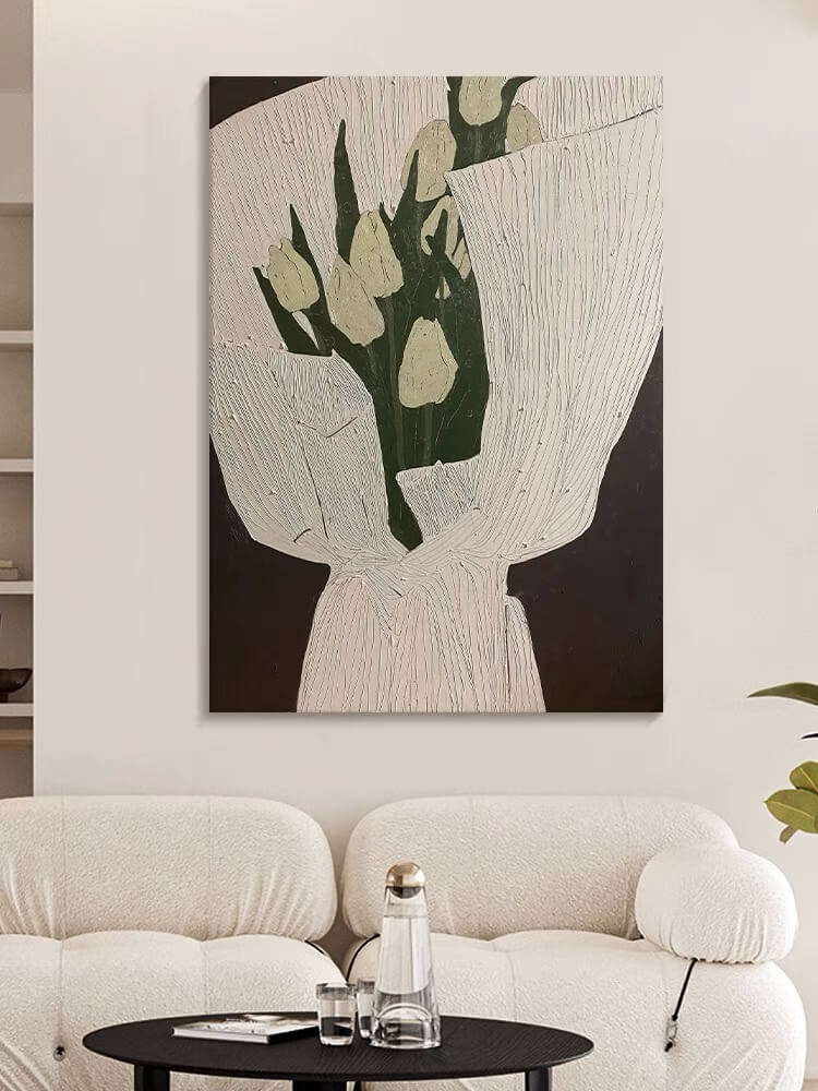 Abstract Canvas Oil Painting Wall Art Decor #ABS1568