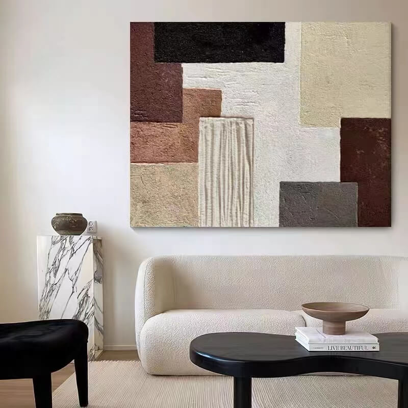 Abstract Canvas Oil Painting Wall Art Decor #ABS1569