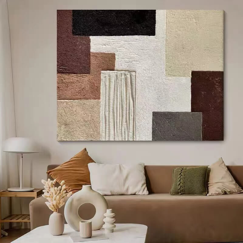 Abstract Canvas Oil Painting Wall Art Decor #ABS1569